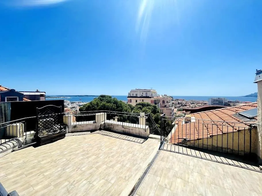 Superbe 2 Terrasses Vue Mer Cannes